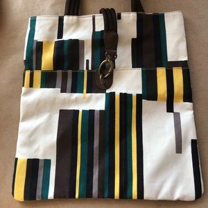 Marni Canvas Graphic Tote